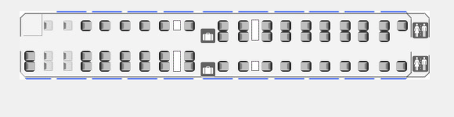 Railjet First Class Seats Map