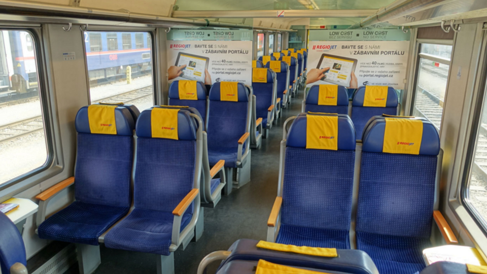 RegioJet Economy Class Seat